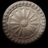 Ceiling Rose - beaded edge - large